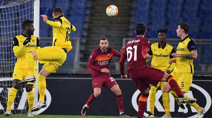Europa League, la Roma mette ko lo Young Boys: giallorossi primi nel girone