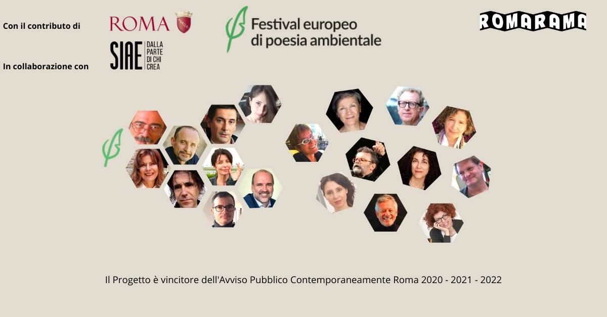 Dal 9 al 12 dicembre in streaming, il Festival Europeo della Poesia Ambientale