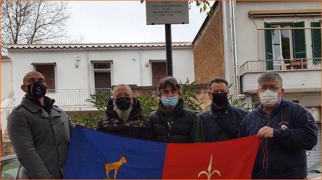 Nettuno, inaugurato ‘virtualmente’ il parco dedicato alla memoria dei martiri delle foibe