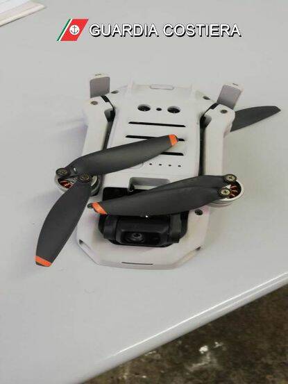 Drone precipita nel porto di Gaeta: multa salata per il proprietario