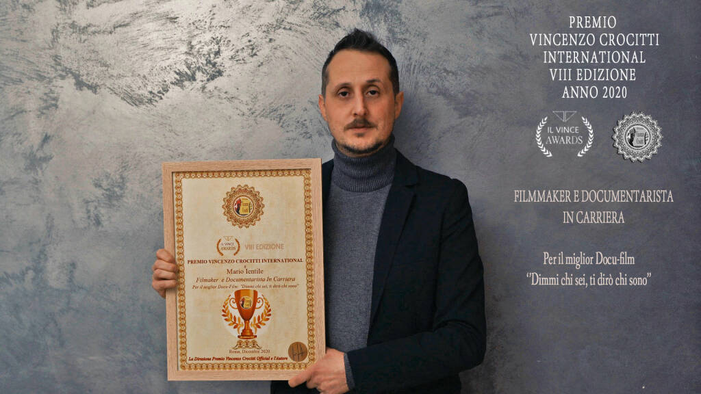 Anzio, Mario Ientile vince il Premio Vincenzo Crocitti International