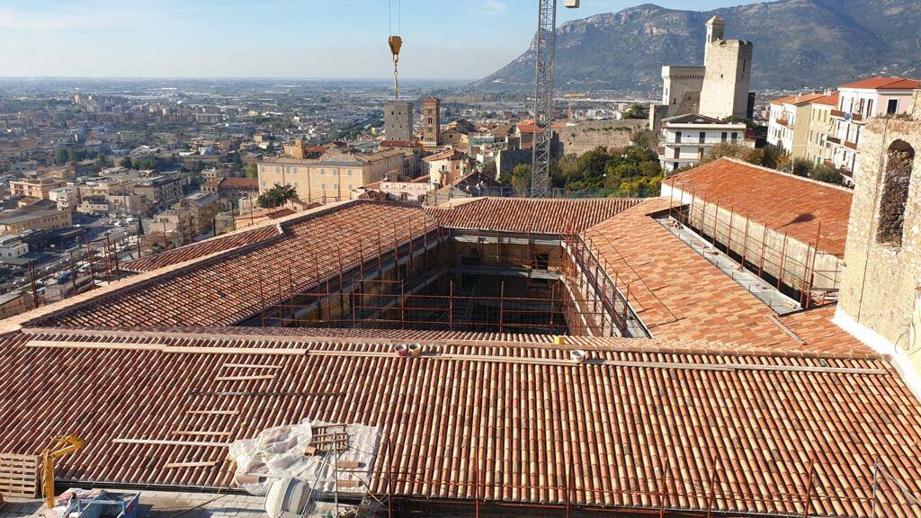 Completato il ripristino del tetto al complesso San Francesco di Terracina