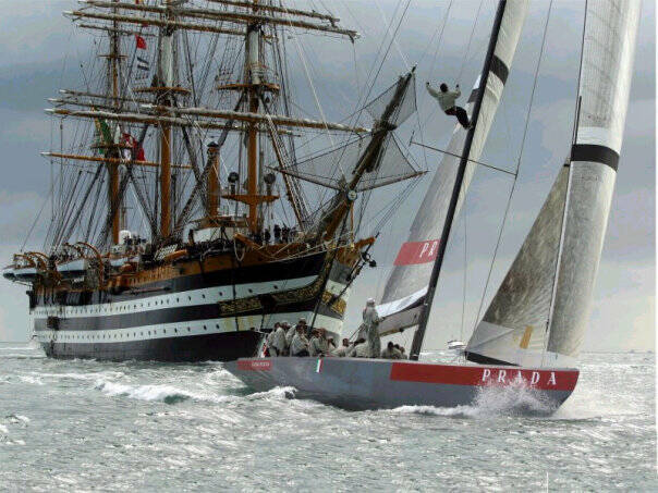 "Amerigo Vespucci": la più bella nave del mondo
