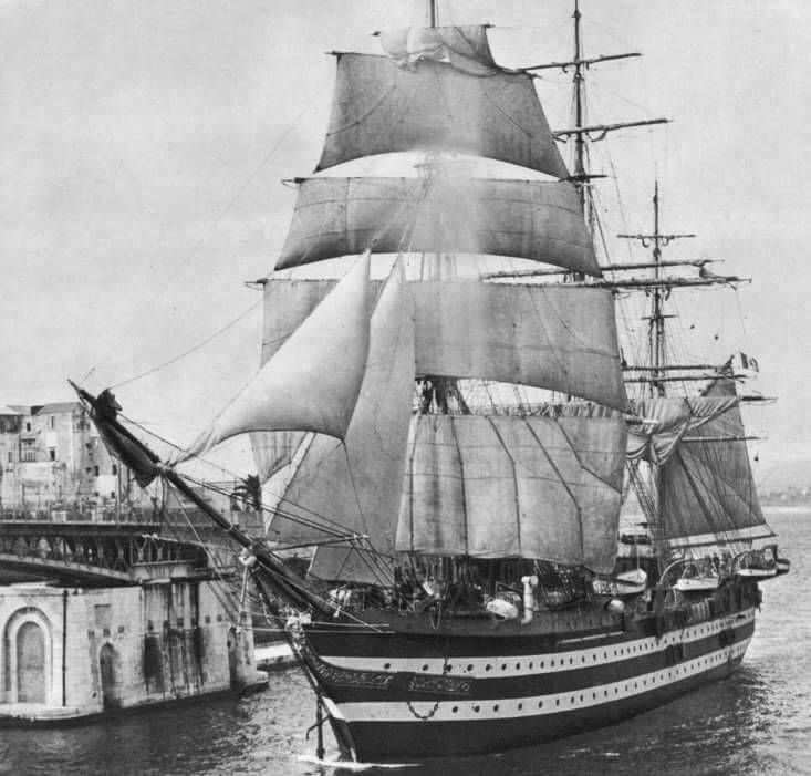 &#8220;Amerigo Vespucci&#8221;: la più bella nave del mondo