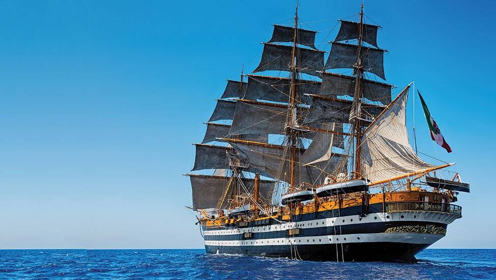 "Amerigo Vespucci": la più bella nave del mondo