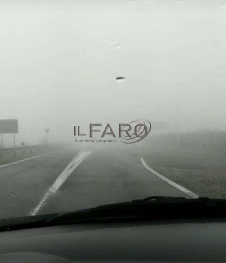 Sveglia con la nebbia. "Buongiorno da Milano", ma è litorale laziale