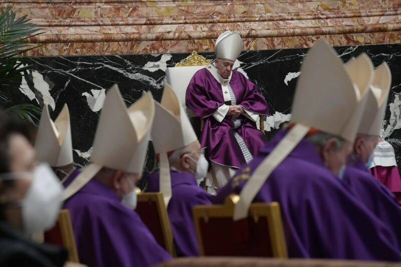 papa francesco mercoeldì delle ceneri quaresima