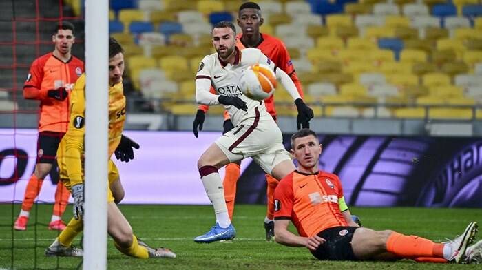 Doppio Mayoral, la Roma liquida lo Shakhtar e passa ai quarti di Europa League