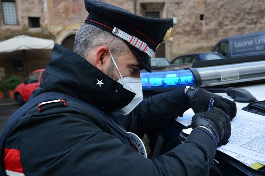 controlli carabinieri coronavirus roma