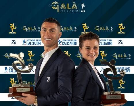 Gran Galà del calcio, Cristiano Ronaldo e Cristiana Girelli i migliori dell’anno