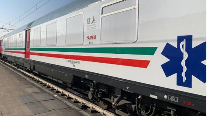 Fs italiane, presentati il treno sanitario e l’hub vaccinale a Roma Termini