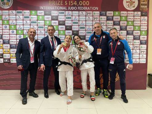 Judo, Grand Slam di Tbilisi: Giuffrida oro e Milani argento
