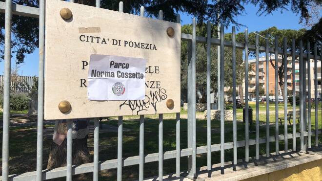 Caso Norma Cossetto a Pomezia, CasaPound in protesta “cambia” i nomi delle vie centrali