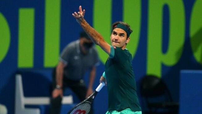 Tennis, Federer esce ai quarti di finale a Doha: “.. comunque felice di essere tornato a giocare”