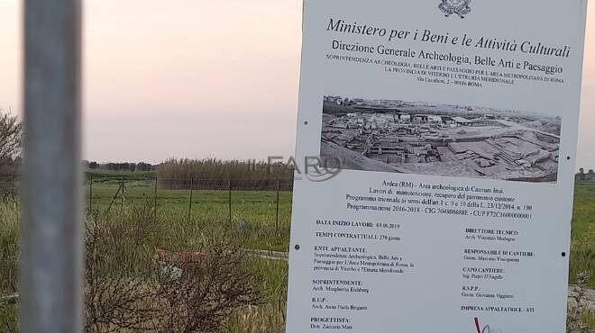 Ardea, in arrivo mezzo milione per la riqualificazione dell’area archeologica di Castrum Inui