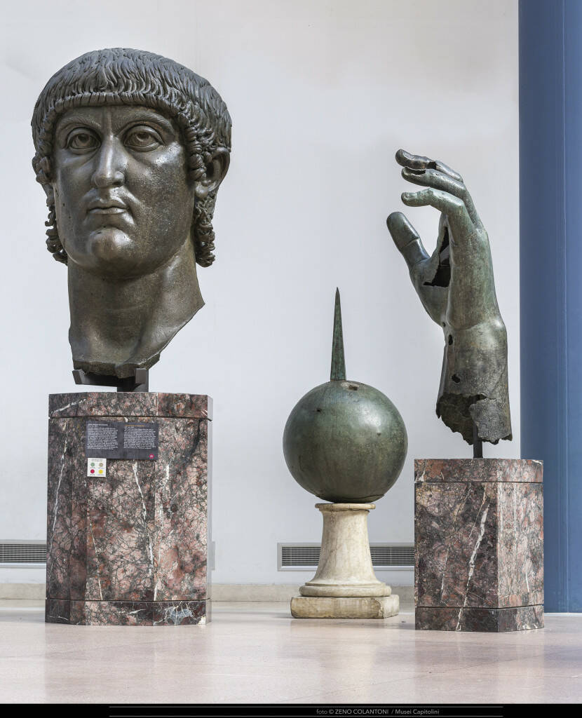 Dal Louvre a Roma: ricomposta la mano del Colosso di Costantino