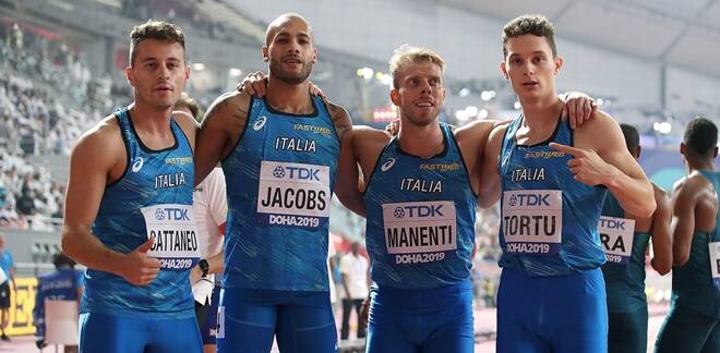 Mondiali staffette, 30 azzurri per la Polonia: guidano Tortu e Jacobs