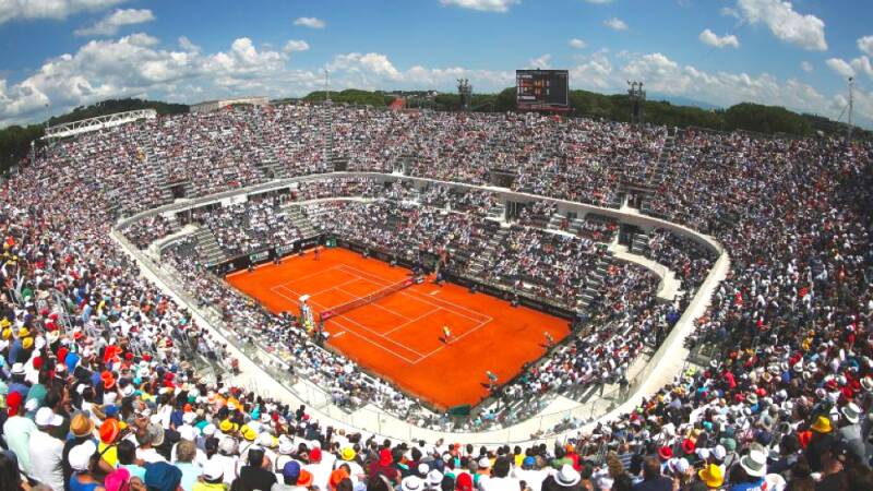 Internazionali d’Italia al Foro Italico: il tennis mondiale a Roma dal 2 maggio