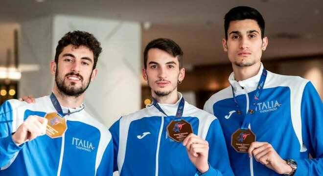 Europei taekwondo, tris di medaglie per l’Italia