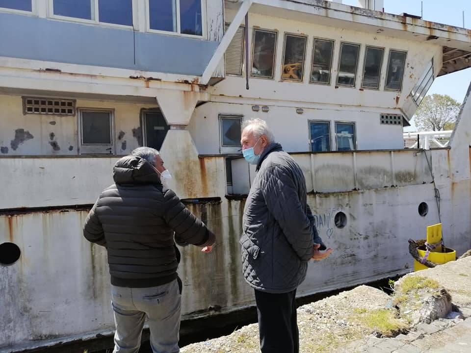 Nave fantasma a Fiumicino, Montino: “Entro pochi giorni sarà messa in sicurezza”