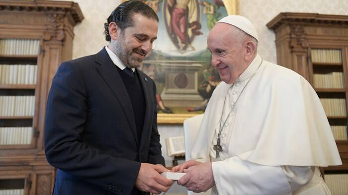 Il Papa incontra Saad Hariri, Francesco: “Appena possibile visiterò il Libano”