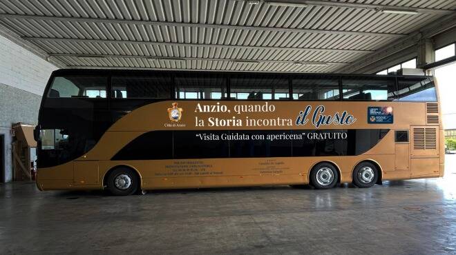 Anzio, “Quando la storia incontra il gusto”: al via le visite ai siti storici in bus con apericena