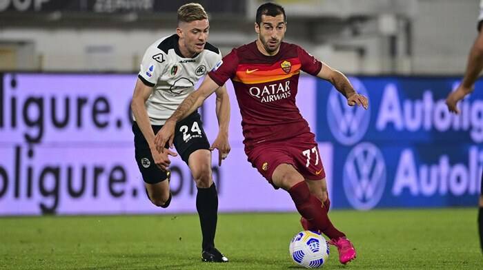 La Roma chiude col brivido: 2-2 in rimonta con lo Spezia, è in Conference League