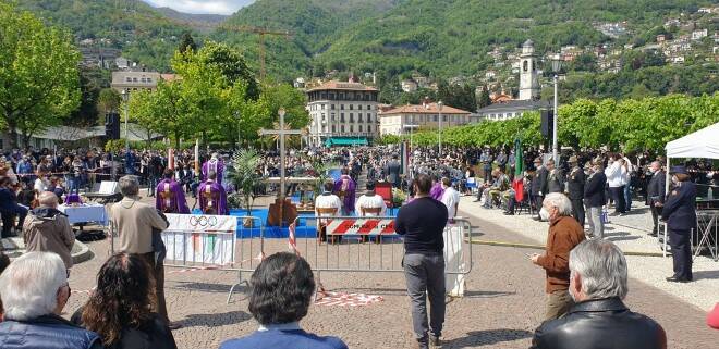 Filippo Mondelli, i funerali del campione del mondo a Como