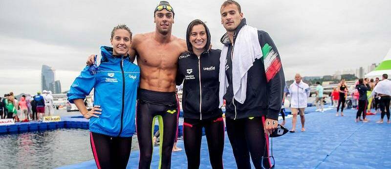 Staffetta 4×1250 d’oro agli Europei: Paltrinieri fa tris nel fondo