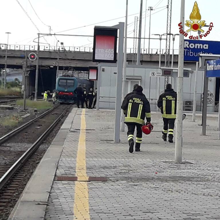 Investimento mortale alla Stazione Tiburtina: linea ferroviaria interrotta