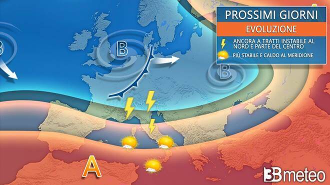 Meteo: il sole ha la meglio su tutta Italia, ma non mancano impulsi temporaleschi