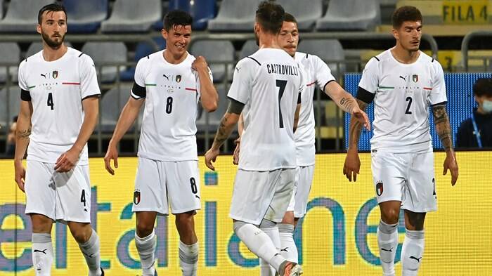 Italia, 7-0 senza storia a San Marino: ora i 26 per l’Europeo