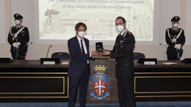 Ostia Antica: la Legione dei Carabinieri “arruola” Venere e Giove