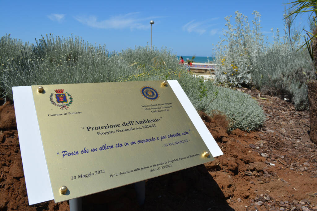 Verde a Pomezia, l’associazione Inner Wheel dona oltre 100 piante alla Città