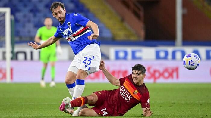 Adrien Silva e Jankto stendono la Roma: al Ferraris la Samp vince 2-0