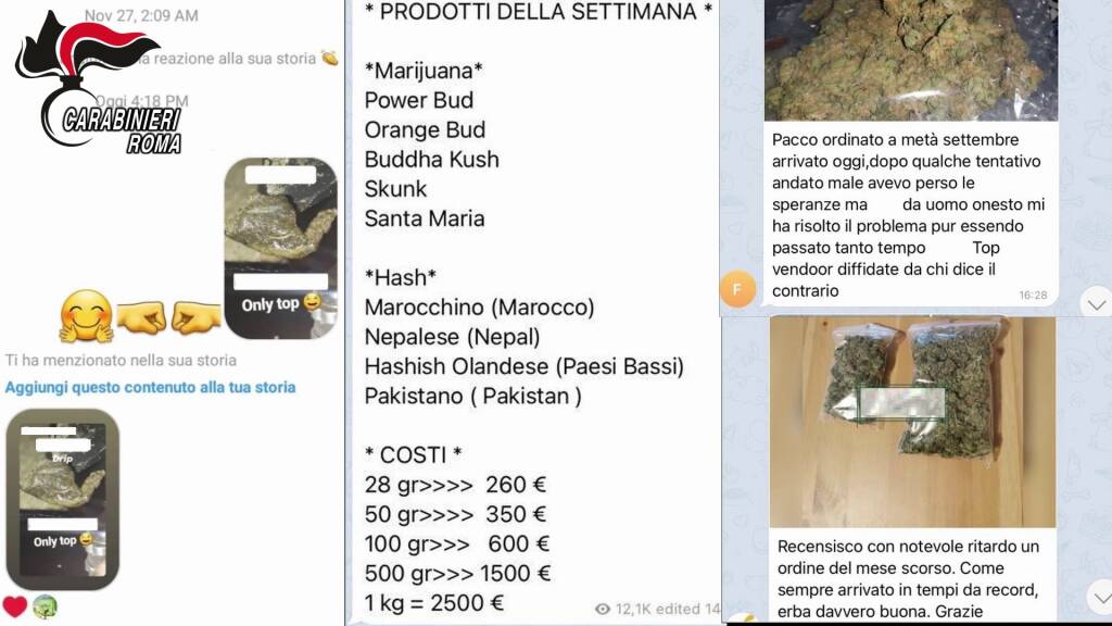 spaccio droga online bitcoin roma