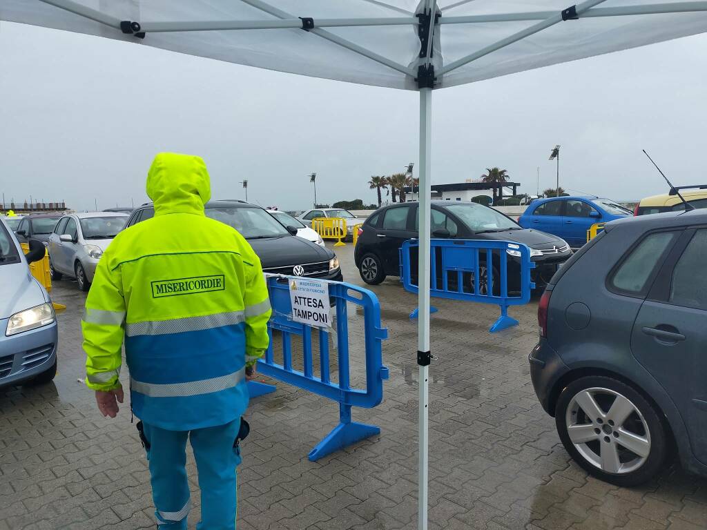 Covid-19 a Fiumicino: da lunedì 3 maggio sospesi i tamponi a piazzale Mediterraneo