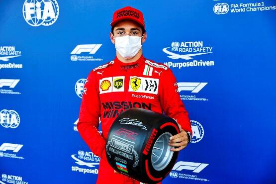 Leclerc conquista la pole position a Baku: “Bellissima sensazione, la Ferrari va veloce”