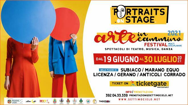 Portraits on stage 2021 &#8211; Arte in cammino