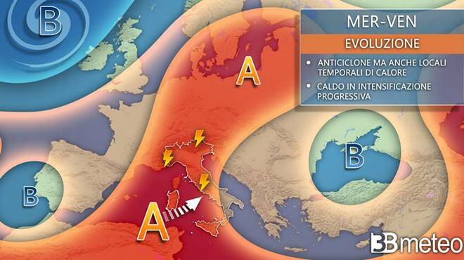 Meteo, non solo caldo africano: rischio grandine e temporali. Ecco dove