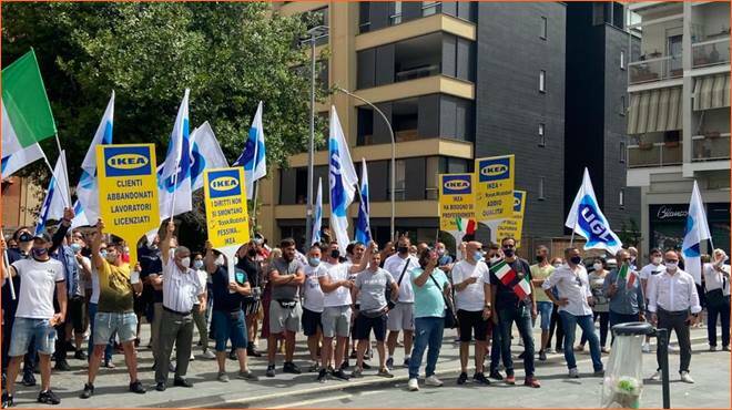 Roma, in 200 alla manifestazione Ugl contro l’immobilismo della Regione Lazio verso le categorie