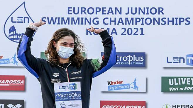 Eurojunior di nuoto, Benny Pilato è oro nei 50 rana: “Molto felice”
