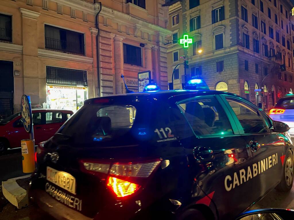 carabinieri notte roma