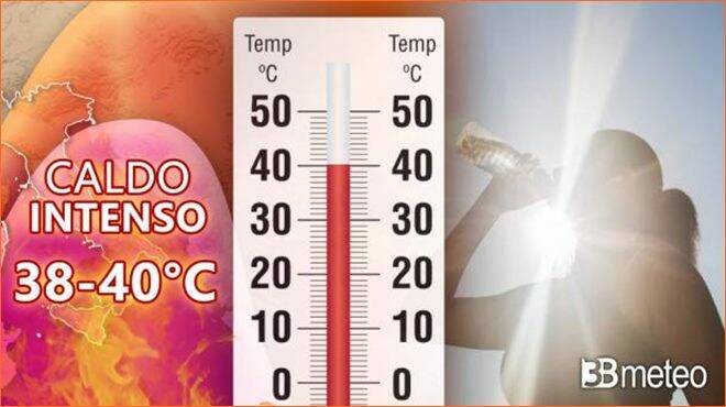 Meteo: fiammata africana al Centrosud, giovedì apice del caldo intenso