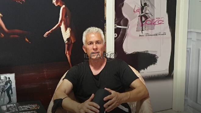 Raffaele Paganini alla scuola “La Danza” di Ostia: “Mi dedico ai giovani per aiutarli a ricominciare”