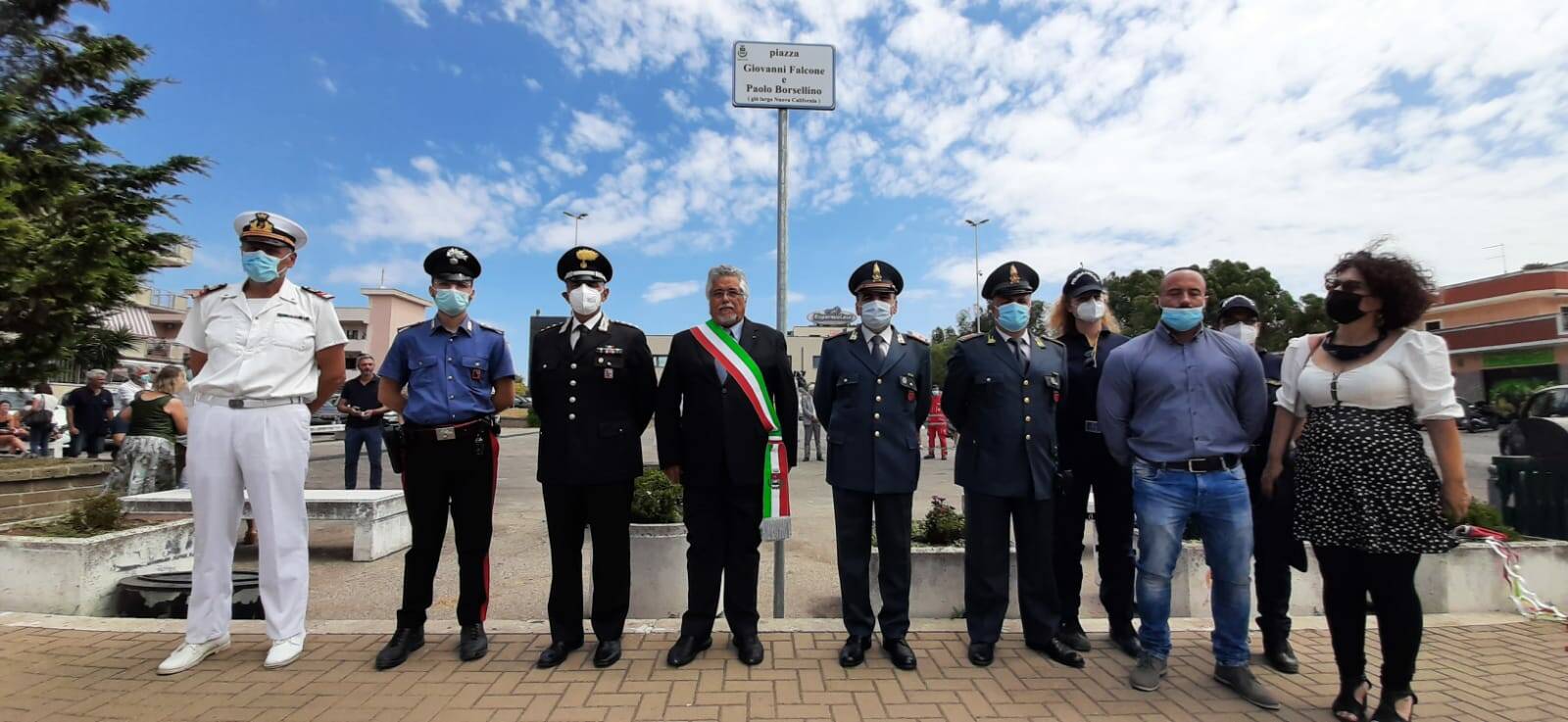 Ardea, piazza Giovanni Falcone e Paolo Borsellino è realtà