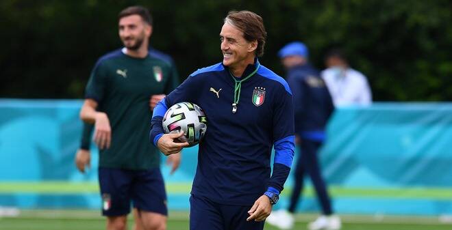 24 ore a Italia – Inghilterra, Mancini: “Speriamo siano gli italiani ad esultare”