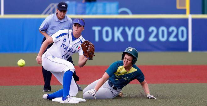 Tokyo 2020, le azzurre del softball perdono contro l’Australia