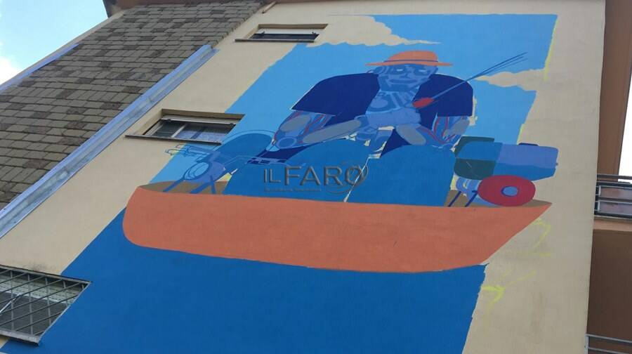 street art fiumicino murales villaggio azzurro