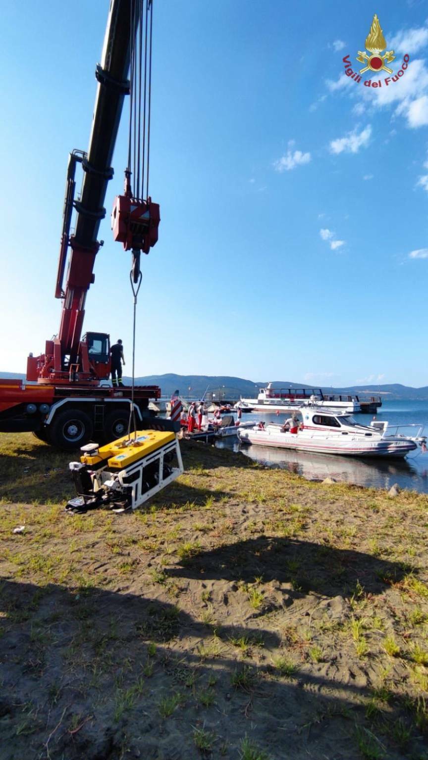 Turista olandese scomparso nel lago di Bracciano: si scandagliano i fondali